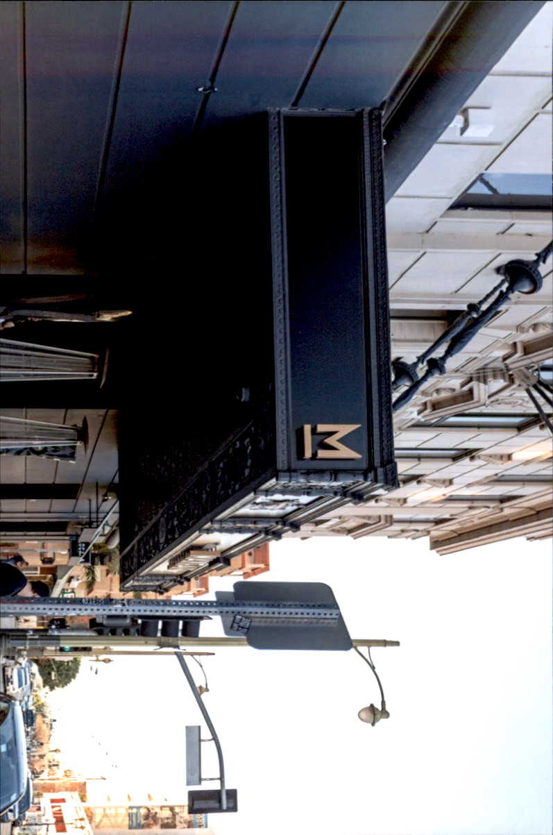 After Mayfair Hotel new marquee sign